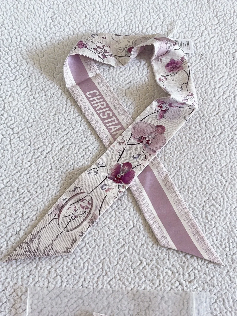 Dior jardin mitzah silk scarf